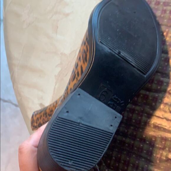 Jeffrey Campbell Women's Brown Black Leopard Waterproof Havana Rain Boots Size 6 - Picture 8 of 8